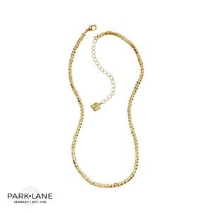 NWT Park Lane HAZY Necklace gold tone